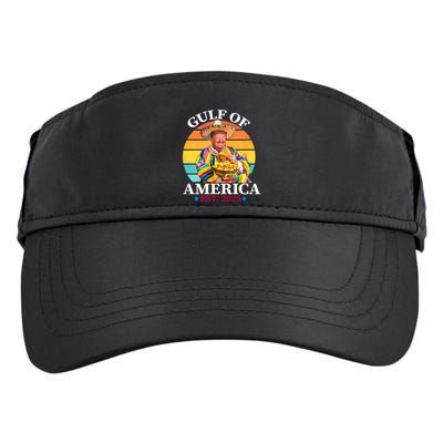 Trump Funny Gulf Of Us America Est 2025 Adult Drive Performance Visor