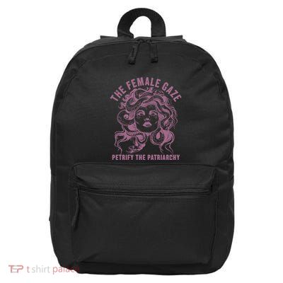 The Female Gaze Petrify The Patriarchy 16 in Basic Backpack