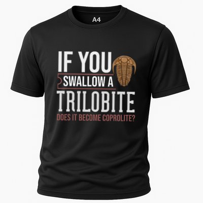 Trilobite Fossil Gift Future Paleontologist Performance Shirt