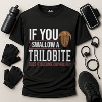 Trilobite Fossil Gift Future Paleontologist Cooling Performance Crew T-Shirt