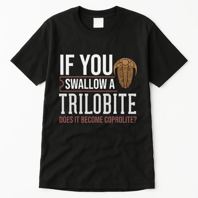 Trilobite Fossil Gift Future Paleontologist Tall T-Shirt