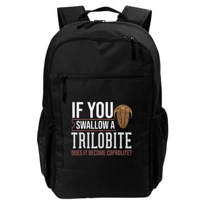 Trilobite Fossil Gift Future Paleontologist Backpack