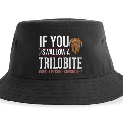 Trilobite Fossil Gift Future Paleontologist Sustainable Bucket Hat