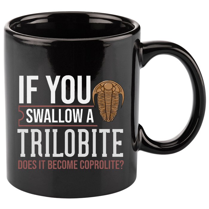 Trilobite Fossil Gift Future Paleontologist 11oz C Handle Ceramic Mug