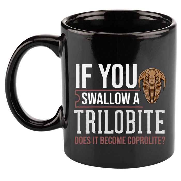 Trilobite Fossil Gift Future Paleontologist 11oz C Handle Ceramic Mug