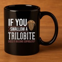 Trilobite Fossil Gift Future Paleontologist 11oz C Handle Ceramic Mug