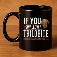 Trilobite Fossil Gift Future Paleontologist 11oz C Handle Ceramic Mug