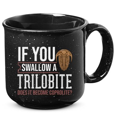 Trilobite Fossil Gift Future Paleontologist 15oz Campfire Ceramic Mug