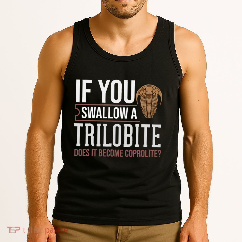 Trilobite Fossil Gift Future Paleontologist Tank Top