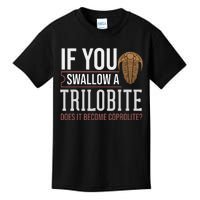 Trilobite Fossil Gift Future Paleontologist Kids T-Shirt