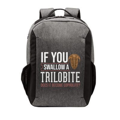 Trilobite Fossil Gift Future Paleontologist Vector Backpack