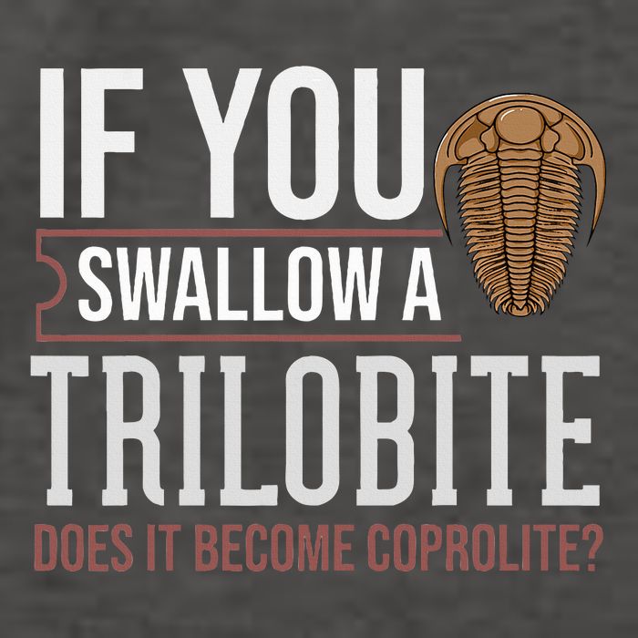 Trilobite Fossil Gift Future Paleontologist Vector Backpack