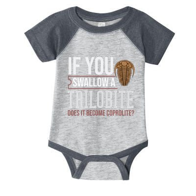Trilobite Fossil Gift Future Paleontologist Infant Baby Jersey Bodysuit