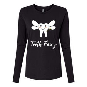 Tooth Fairy Great Gift Womens Cotton Relaxed Long Sleeve T-Shirt