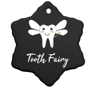 Tooth Fairy Great Gift Ceramic Star Ornament