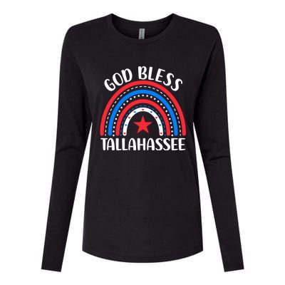 Tallahassee Florida Great Gift I Love Tallahassee Usa Cute Gift Womens Cotton Relaxed Long Sleeve T-Shirt