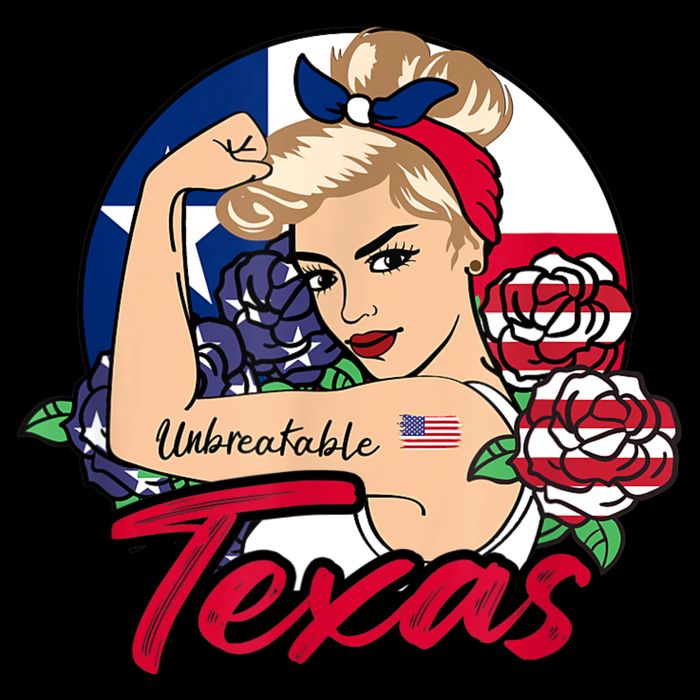 Texas For Girls Texas Proud State Flag For Woman Drawstring Bag