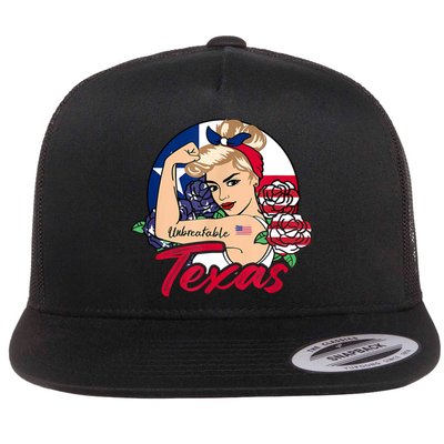 Texas For Girls Texas Proud State Flag For Woman Flatbill Hat
