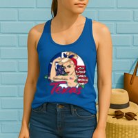 Texas For Girls Texas Proud State Flag For Woman Womens Tank Top
