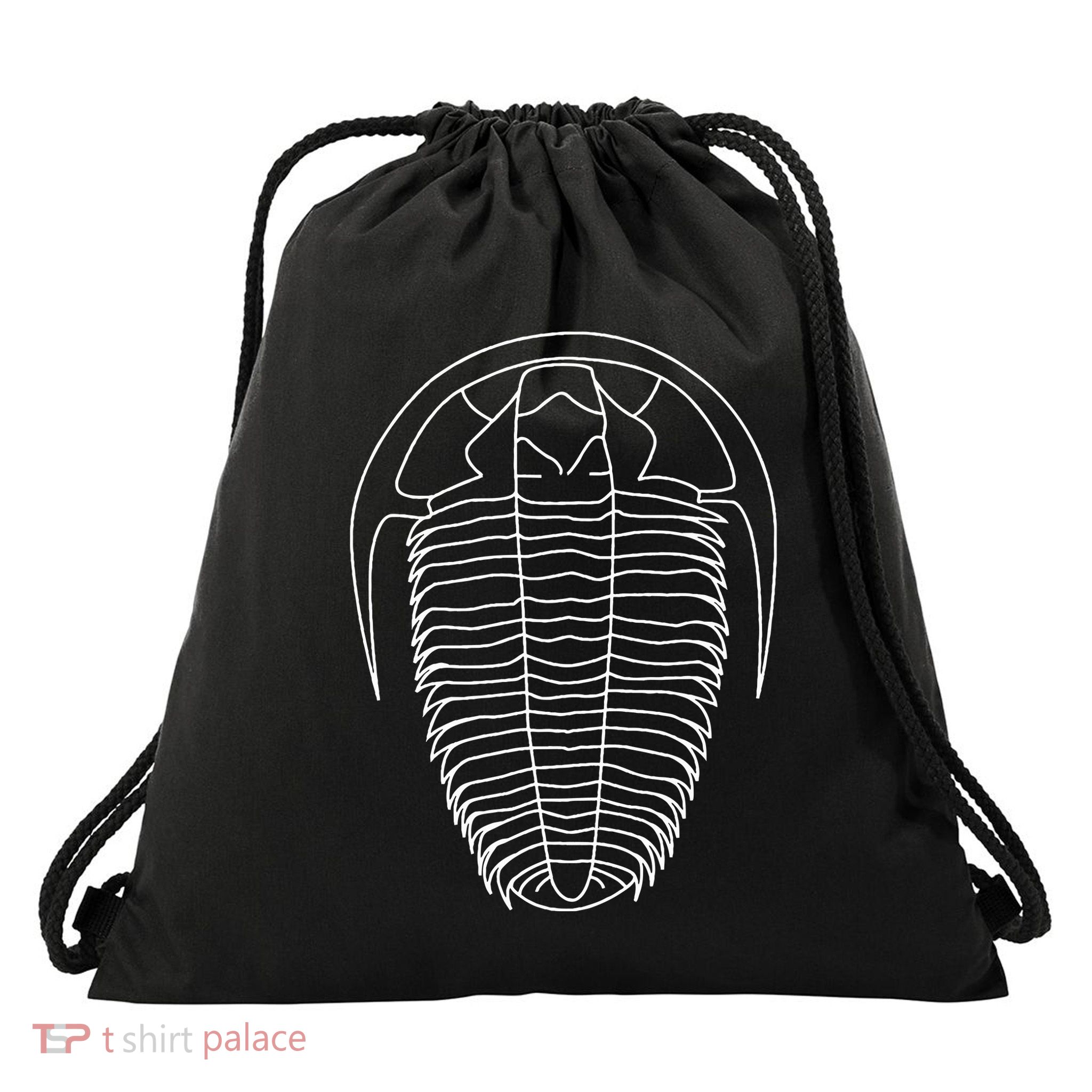 Trilobite Fossil Geology Teacher Student Geologist Gift Drawstring Bag