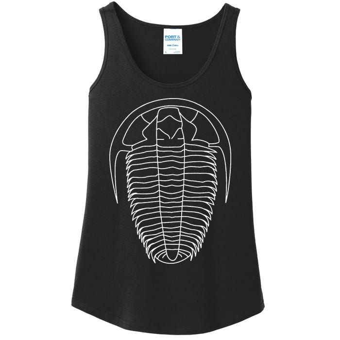 Trilobite Fossil Geology Teacher Student Geologist Gift Ladies Essential Tank