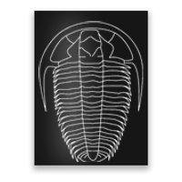 Trilobite Fossil Geology Teacher Student Geologist Gift Poster