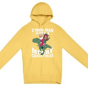 Trex Funny Gift Premium Pullover Hoodie