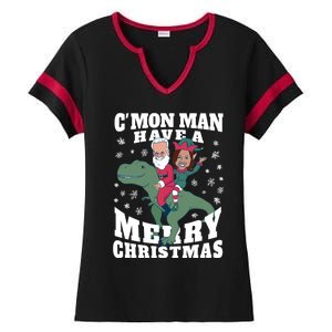 Trex Funny Gift Ladies Halftime Notch Neck Tee