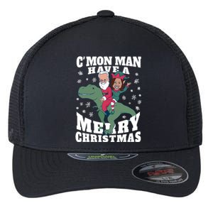 Trex Funny Gift Flexfit Unipanel Trucker Cap