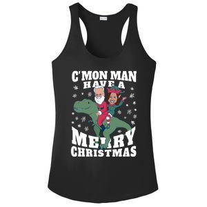 Trex Funny Gift Ladies PosiCharge Competitor Racerback Tank