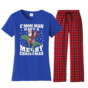 Trex Funny Gift Women's Flannel Pajama Set