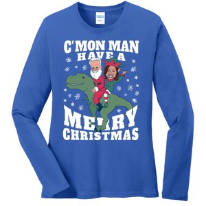 Trex Funny Gift Ladies Long Sleeve Shirt