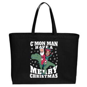 Trex Funny Gift Cotton Canvas Jumbo Tote