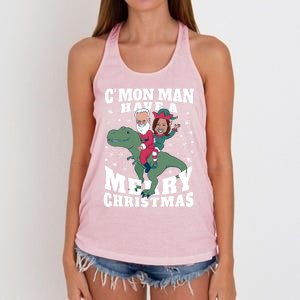 Trex Funny Gift Women's Knotted Racerback Tank