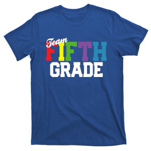 Team Fifth Grade 5Th Back To School Teacher Gift Cute Cute Gift T-Shirt