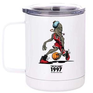 The Flu Game 1997 The Illest Of The Illest Limited 12 oz Stainless Steel Tumbler Cup