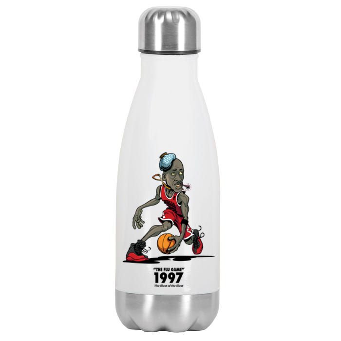 The Flu Game 1997 The Illest Of The Illest Limited Stainless Steel Insulated Water Bottle