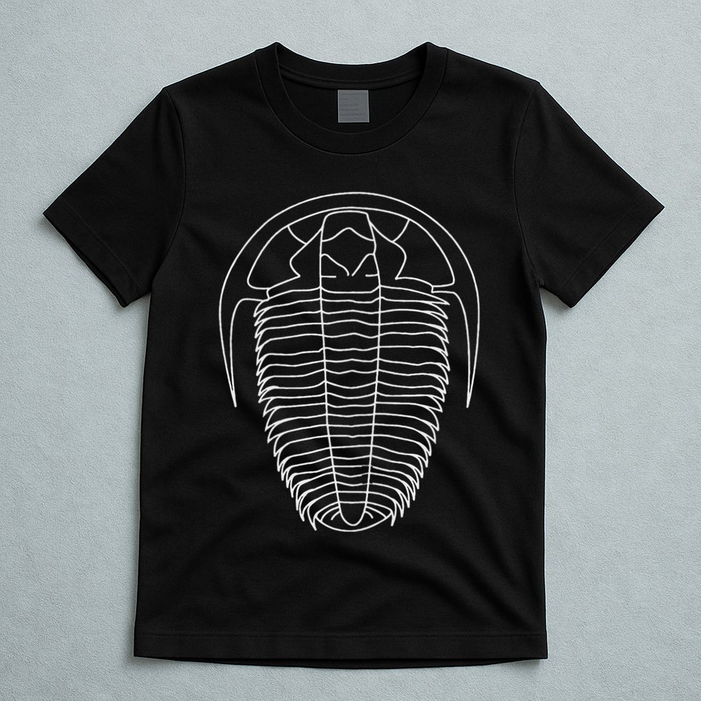 Trilobite  Fossil  Geology Geologist Rockhound T-Shirt