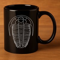 Trilobite  Fossil  Geology Geologist Rockhound 11oz C Handle Ceramic Mug