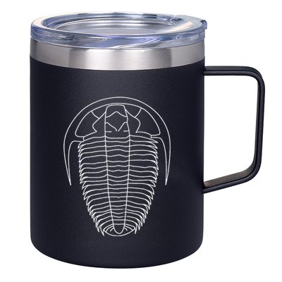 Trilobite  Fossil  Geology Geologist Rockhound 12oz Stainless Steel Coffee Mug