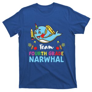 Team Fourth Grade Narwhal Cool Gift T-Shirt