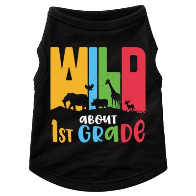 Team First Grade Wild About First Grade Back To School Doggie Tank