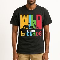 Team First Grade Wild About First Grade Back To School Tall T-Shirt