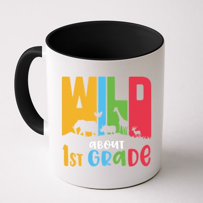 Team First Grade Wild About First Grade Back To School Mug