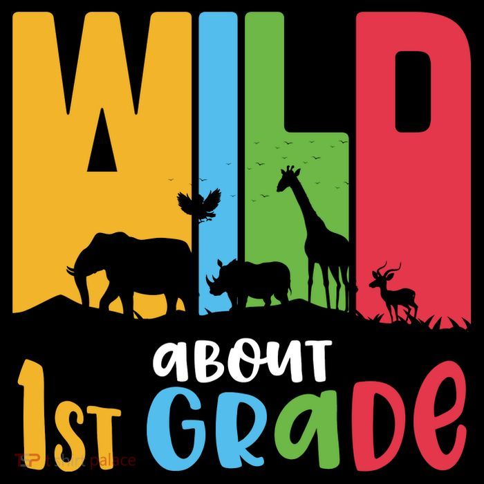Team First Grade Wild About First Grade Back To School Sustainable Knit Beanie