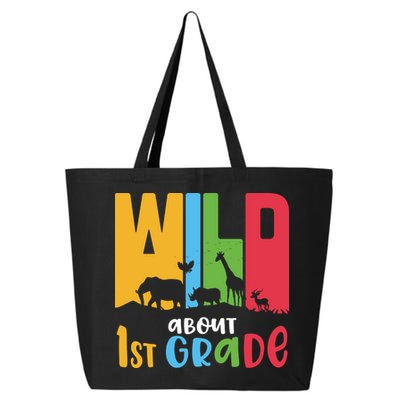 Team First Grade Wild About First Grade Back To School 25L Jumbo Tote