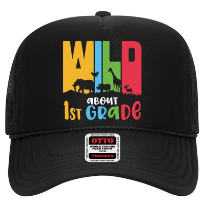 Team First Grade Wild About First Grade Back To School Trucker Hat