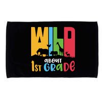 Team First Grade Wild About First Grade Back To School Microfiber Hand Towel