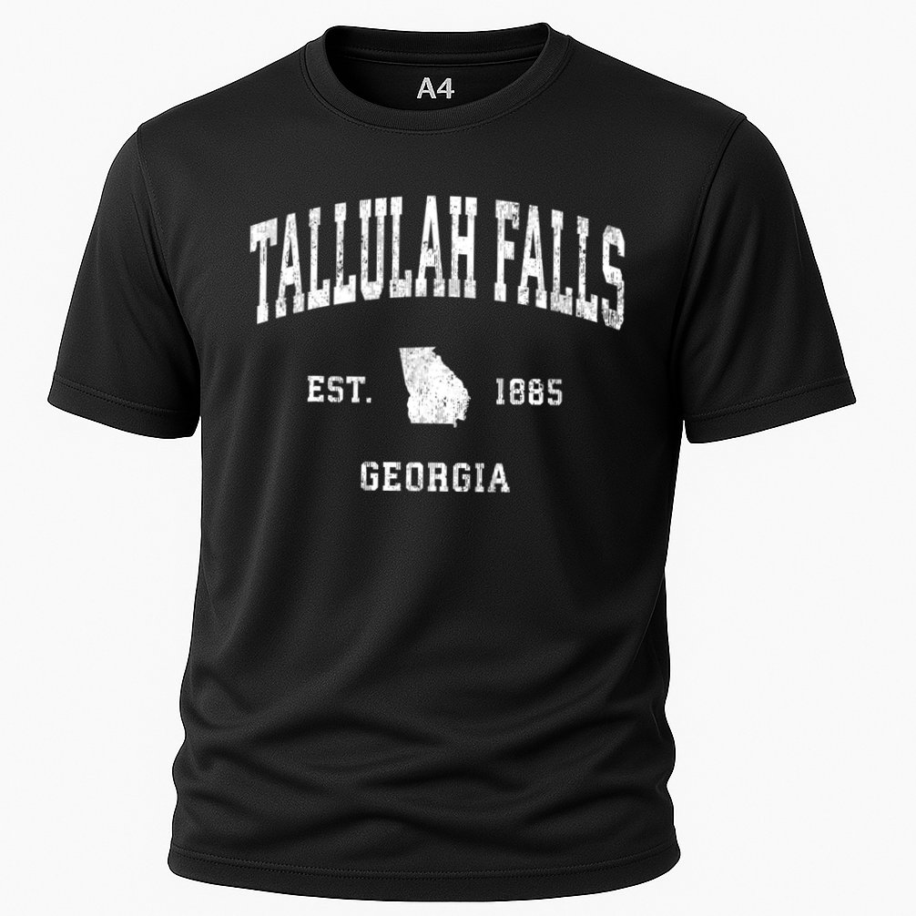 Tallulah Falls Georgia Ga Vintage Athletic Sports Performance Shirt