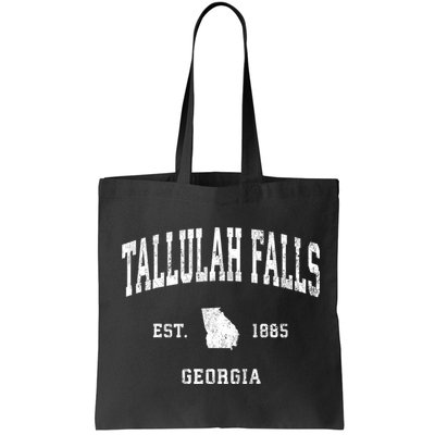 Tallulah Falls Georgia Ga Vintage Athletic Sports Bag
